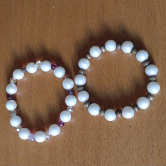 Handmade Gem Bracelet Lot - Picture 3 of 3